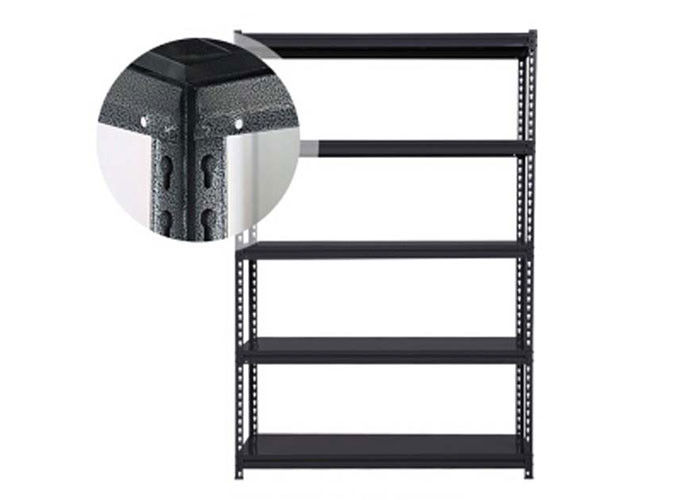 Bolt Free 1.2 Mm Thick Galvanized Steel Shelf 5 Layer 690mm