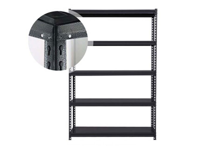 Bolt Free 1.2 Mm Thick Galvanized Steel Shelf 5 Layer 690mm
